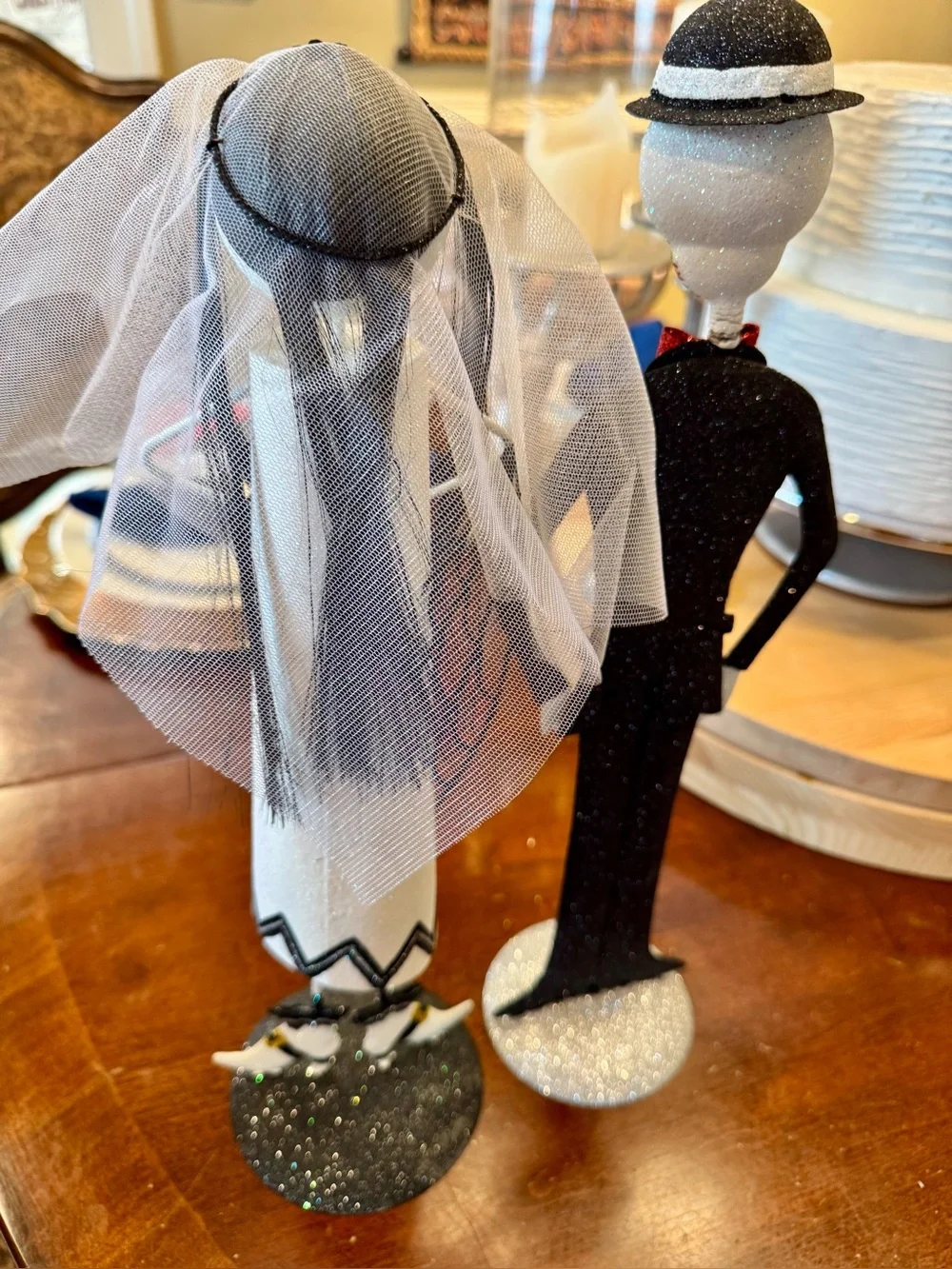 Bride & Groom Day of the Dead Figurine Set #DiaDeLosMuertos